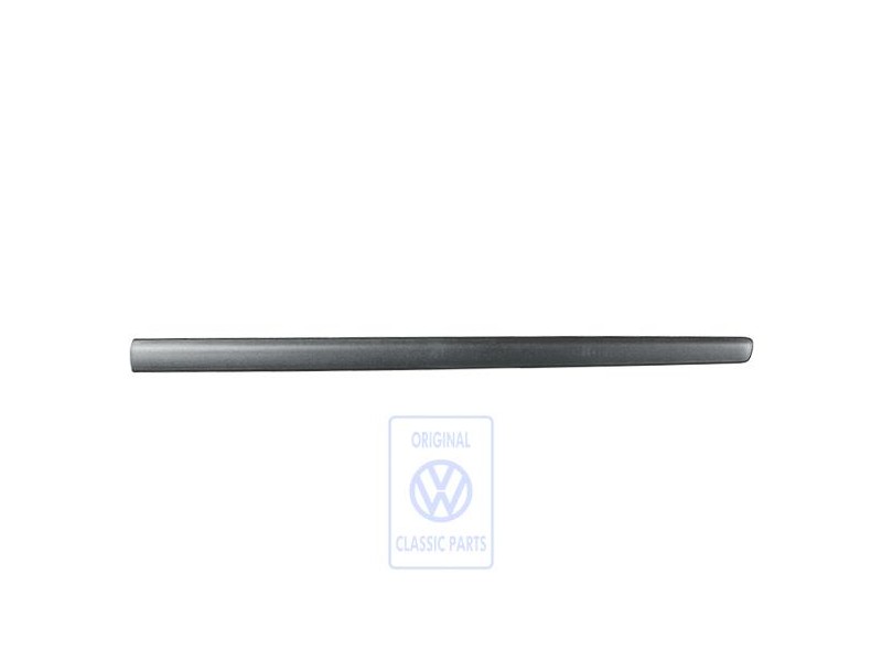 Original VW Protective Strip For Door Satin Black - 6Q4853516 9B9