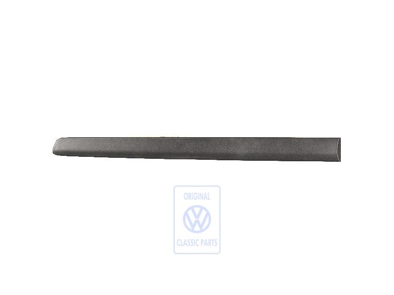 Original VW Protective Strip For Door Satin Black - 6Q4853753 9B9