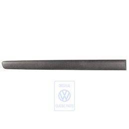 Original VW Protective Strip For Door Satin Black - 6Q4853754 9B9