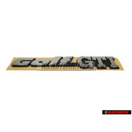 Original VW GOLF GTI Rear Boot Badge Emblem Chrome - 1H6853687ADZ10
