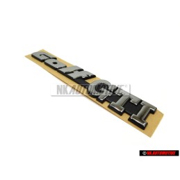 Original VW GOLF GTI Rear Boot Badge Emblem Chrome - 1H6853687ADZ10