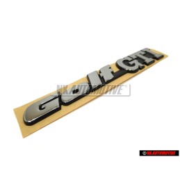 Original VW GOLF GTI Rear Boot Badge Emblem Chrome - 1H6853687ADZ10