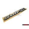 Original VW GOLF GTI Rear Boot Badge Emblem Chrome - 1H6853687ADZ10