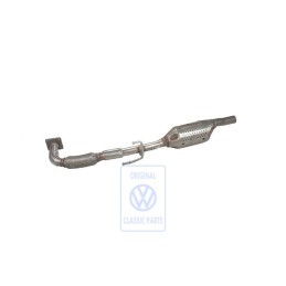 Original VW Exhaust Pipe With Catalyst - 6X0253058HX