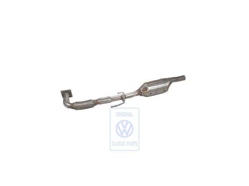Original VW Exhaust Pipe With Catalyst - 6X0253058HX