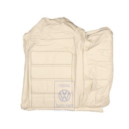 Original VW Backrest Cover (Leather/Leatherette) Light Beige - 535885806M AUM