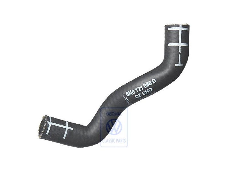 Original VW Coolant Hose - 6N0121096D