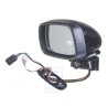 Original VW Exterior Mirror (Convex) Electric Adjustment Black - 536857501A QV1
