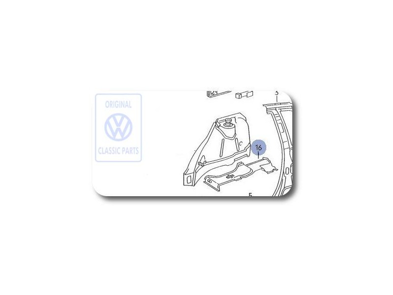 Original VW Reinforcement For Wheel Hsg - 535803428C