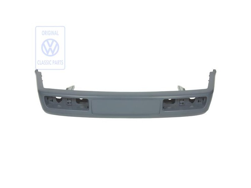 Original VW Bumper With Bracket And Cover Primed - 535807101 GRU