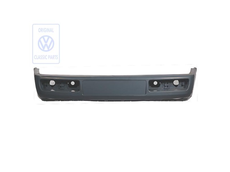 Original VW Bumper With Bracket And Cover Primed - 535807101C GRU