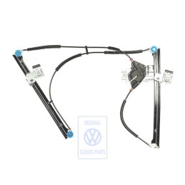 Original VW Window Regulator Without Motor - 6N3837462D