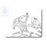 Original VW Side Panel, Inner - 535809404E
