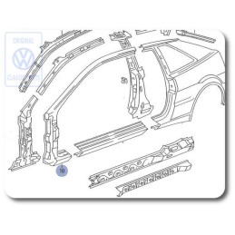 Original VW Sectional Part - A-Pillar - 535809839A