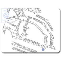 Original VW Sectional Part - A-Pillar - 535809840A