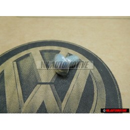 Original VW Bumper Carrier Flat Round Head Bolt M8x15 - 113707191C