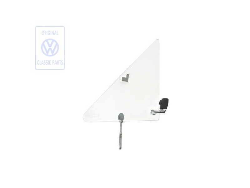 Original VW Vent Wing Glass - 861845248B