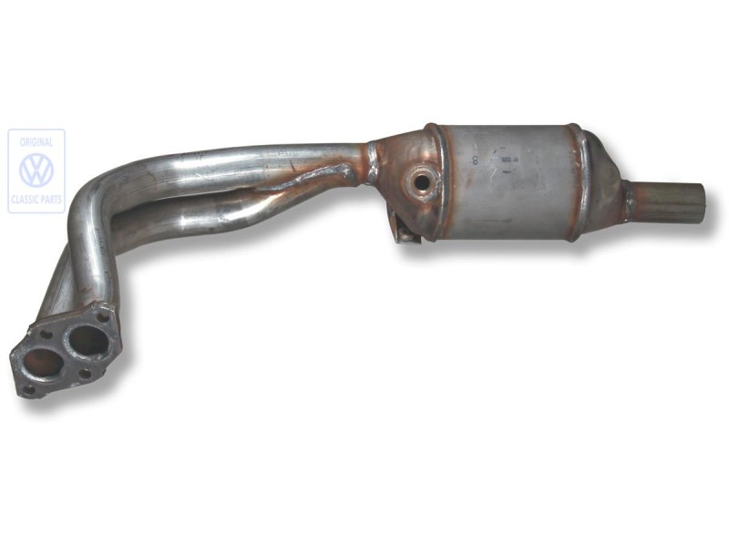 Original VW Exhaust Pipe With Catalyst - 871253208 X