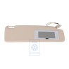 Original VW Sun Visor With Illuminated Mirror Light Beige - 535857552 8YJ