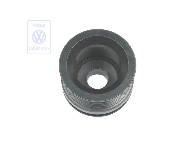 Original VW Poly V-Belt Pulley - 021903119E