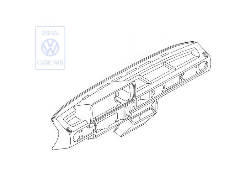 Original VW Dashboard - 861857052
