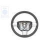 Original VW Steering Wheel Leather Black/Orange - 1C0419091BBNHL