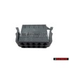 Original VW Flat Contact Housing With Contact Locking Mechanism - 191972725