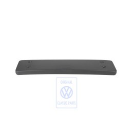 Original VW Licence Plate Holder Satin Black - 1C0807287G B41