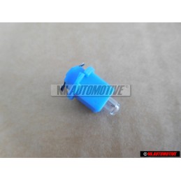 Original VW Bulb With Blue Socket - 357919243B