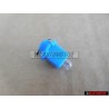 Original VW Bulb With Blue Socket - 357919243B