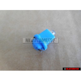 Original VW Bulb With Blue Socket - 357919243B