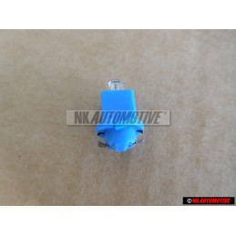 Original VW Bulb With Blue Socket - 357919243B