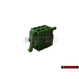 Original VW Flat Contact Housing With Contact Locking Mechanism - 357941968