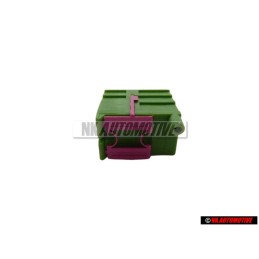 Original VW Flat Contact Housing With Contact Locking Mechanism - 357941968