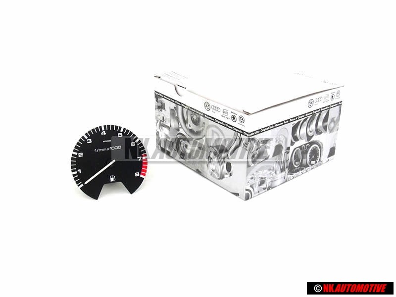 Original VW Tachometer Rev Counter 8000 RPM 16V Early Type - 191919253E
