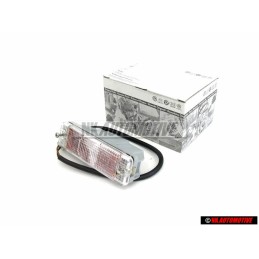 Original VW Front Repeater Indicator Light Clear White - 191953055
