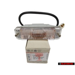 Original VW Front Repeater Indicator Light Clear White - 191953055