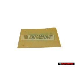 Original VW Rear Boot Badge Emblem TSI Chrome Red - 3AA853675 GQF