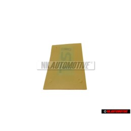 Original VW Rear Boot Badge Emblem TSI Chrome Red - 3AA853675 GQF