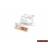 Original VW Rear Boot Badge Emblem TSI Chrome Red S Red I - 3AA853675A GQF