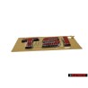 Original VW TSI Rear Boot Badge Emblem Red - 3AA853675C GQF