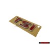 Original VW TSI Rear Boot Badge Emblem Red - 3AA853675C GQF