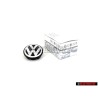 Original VW Alloy Wheel Centre Cap Satin Black High Chrome 65mm - 3B7601171 XRW