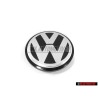 Original VW Alloy Wheel Centre Cap Satin Black High Chrome 65mm - 3B7601171 XRW