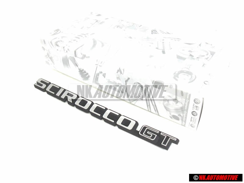 Original VW SCIROCCO GT Rear Boot Badge Emblem - 533853687B GX2
