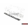 Original VW SCIROCCO GT Rear Boot Badge Emblem - 533853687B GX2