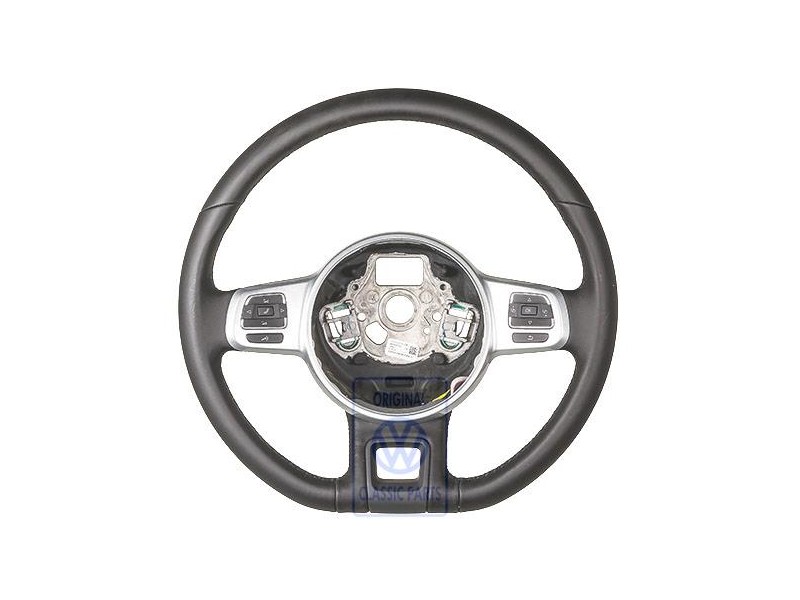 Original VW Steering Wheel Reflexsilver Metallic - 5C0419091AGA7W