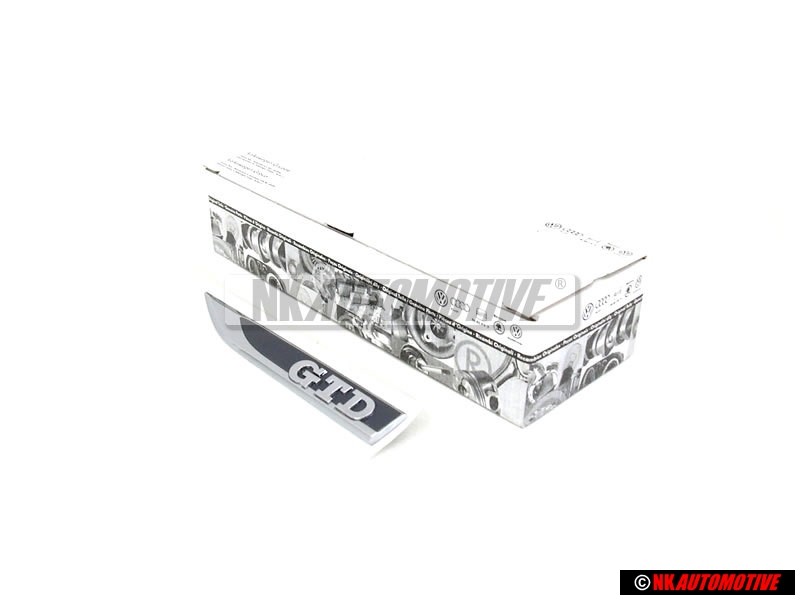 Original VW GTD Front Fender Badge Emblem Left - 5G0853688N CMT