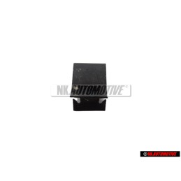 Original Audi CLIP Front Grill Badge Emblem Black - 8L0807180