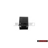 Original Audi CLIP Front Grill Badge Emblem Black - 8L0807180